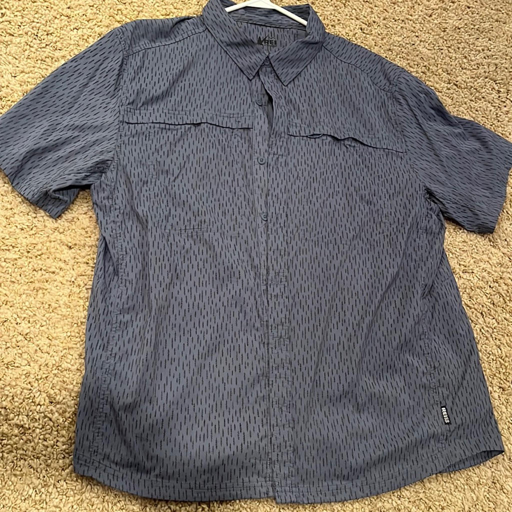 Rei Patterned Button Down